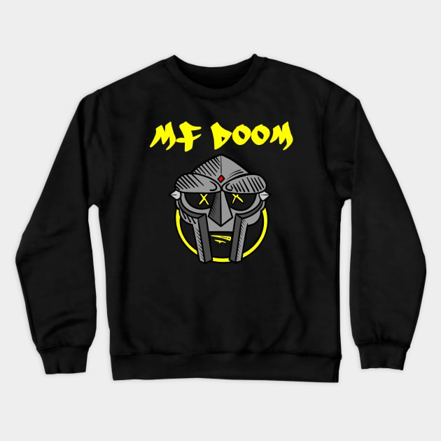 Grimey DOOM Crewneck Sweatshirt by TheDopestRobot